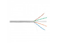 Кабель Netlan EC-UU004-6E-PVC-GY для внутренней прокладки, без экрана