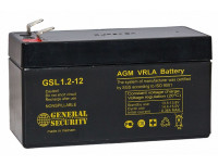 АКБ GSL 1,2 А/ч,12В